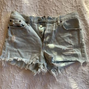 Levi’s High Rise 501 shorts